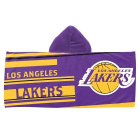 LAKERS Juvy Hooded Beach Towel