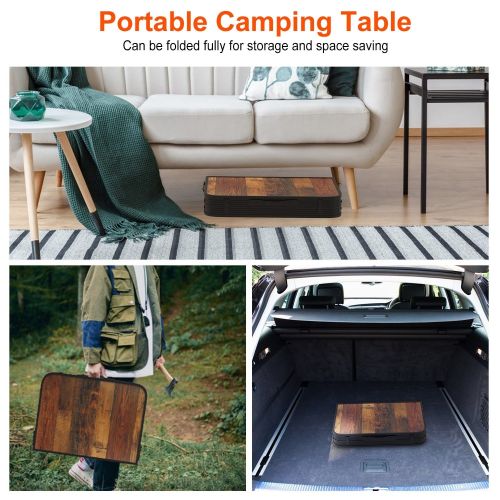 35.43x23.62x26in Foldable Camping Table Collapsible Picnic Aluminum Alloy Grill Stand 66LBS Max Load Height Adjustable BBQ Table with Adjustable 35.43x23.62x26in Foldable Camping Table Collapsible Picnic Aluminum Alloy Grill Stand 66LBS Max Load Height Adjustable BBQ Table with Adjustable